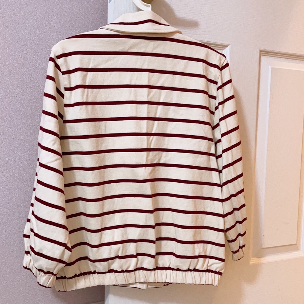 [AMERICAN APPAREL] STRIPED JACKET - Picture 2 of 7
